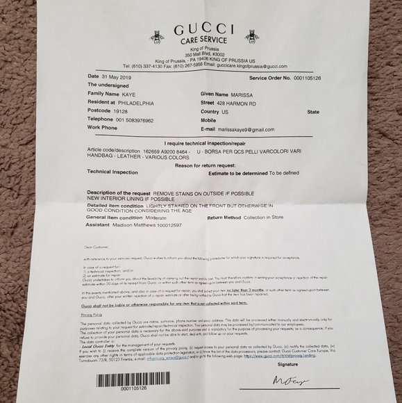 Auth Vintage Gucci red and green stripe clutch bag - Picture 8 of 8